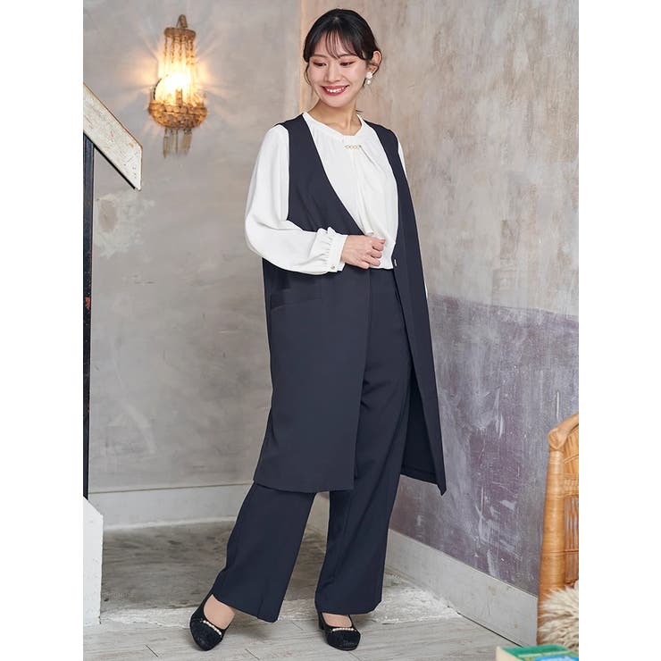 【マルチストレッチ】ストレートパンツ（セットアップ可) | Re-J＆SUPURE | 詳細画像31 