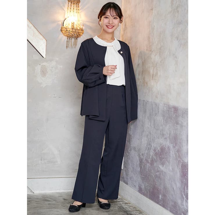 【マルチストレッチ】ストレートパンツ（セットアップ可) | Re-J＆SUPURE | 詳細画像34 