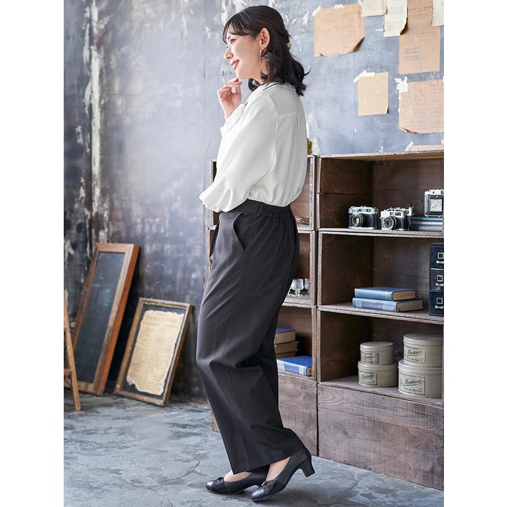 【マルチストレッチ】ストレートパンツ（セットアップ可) | Re-J＆SUPURE | 詳細画像42 