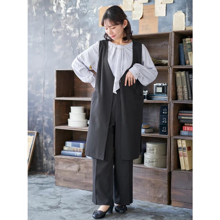 【マルチストレッチ】ストレートパンツ（セットアップ可) | Re-J＆SUPURE | 詳細画像47 