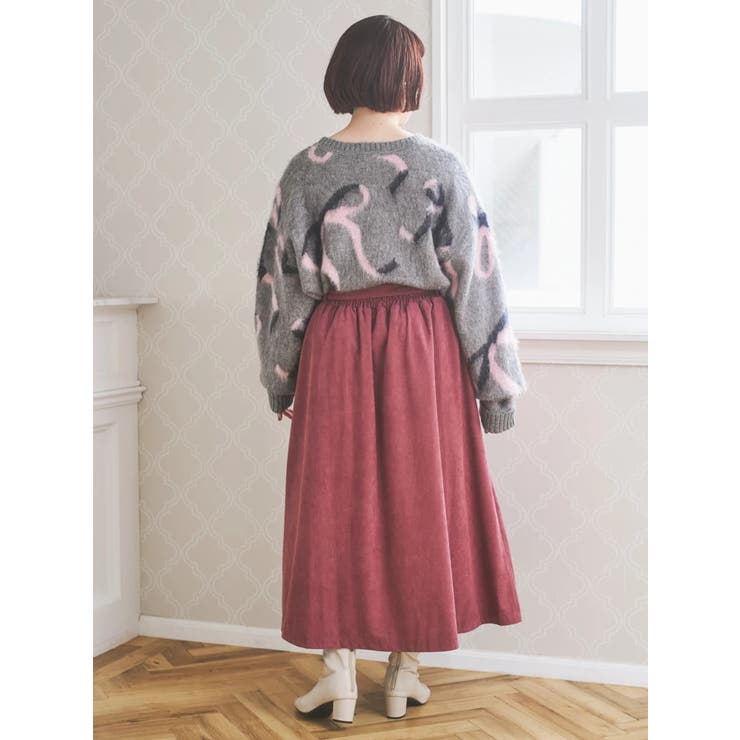 ベルト付きコーデュロイスカート | Re-J＆SUPURE | 詳細画像10 