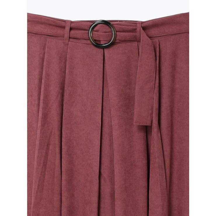 KAPITAL コーデュロイ ロングスカート ベルト付き [3color／ベルト