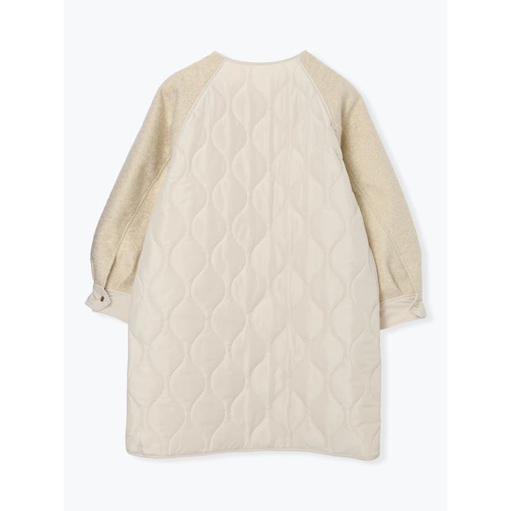 異素材切り替えキルティングコート | Re-J＆SUPURE | 詳細画像33 