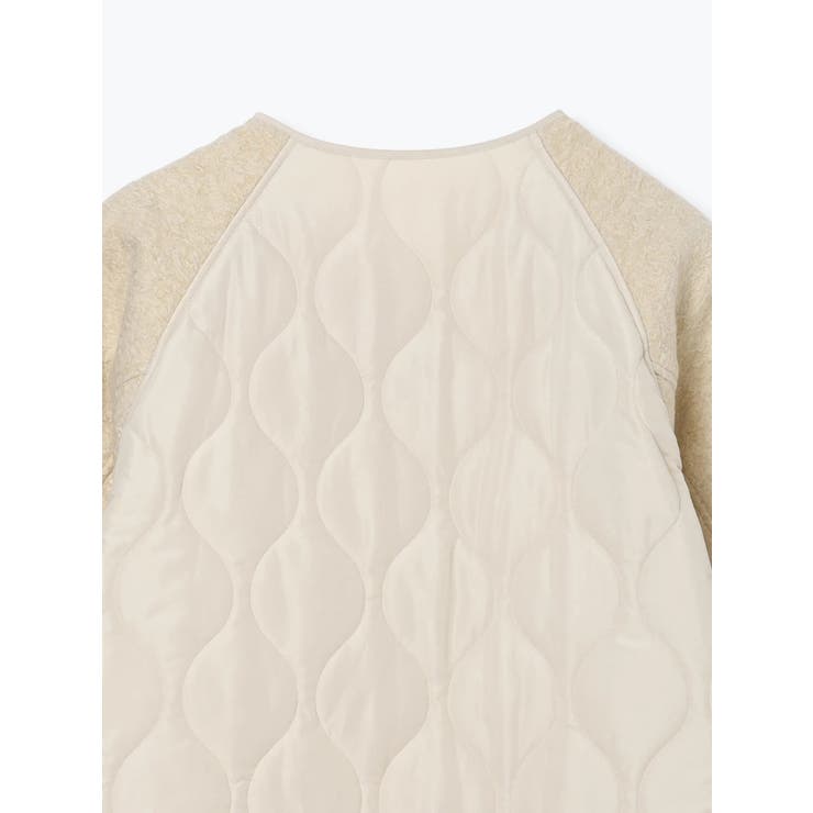 異素材切り替えキルティングコート | Re-J＆SUPURE | 詳細画像37 