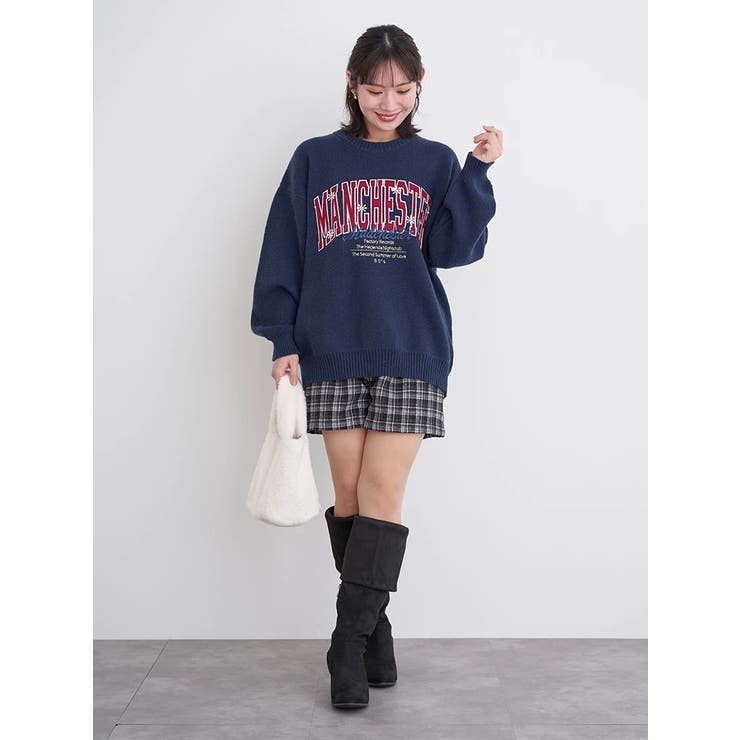 起毛チェック柄ショートパンツ | Re-J＆SUPURE | 詳細画像19 