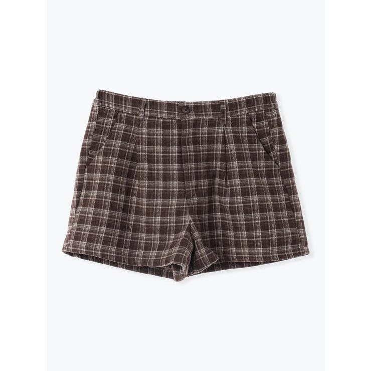 起毛チェック柄ショートパンツ | Re-J＆SUPURE | 詳細画像23 