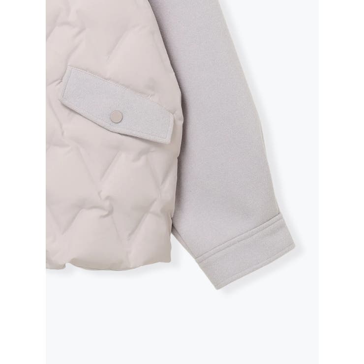 ウール切り替えフードダウンジャケット | Re-J＆SUPURE | 詳細画像33 