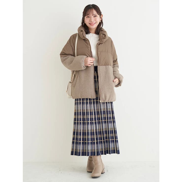 クラシカルツイードダウンジャケット | Re-J＆SUPURE | 詳細画像22 