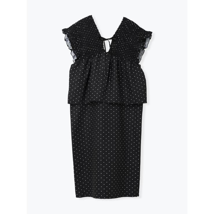 【WEB限定】シャーリングペプラムジャンパースカート | Re-J＆SUPURE | 詳細画像2 