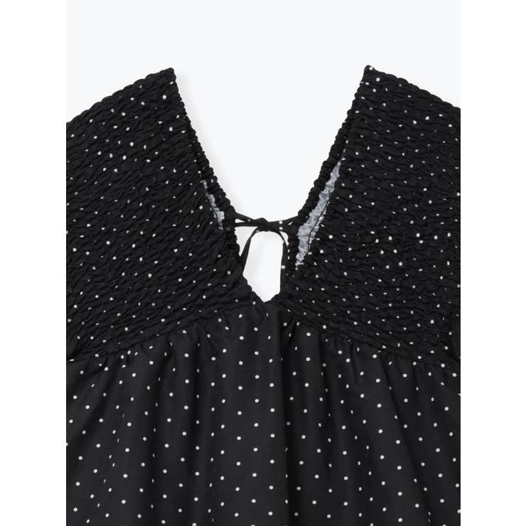 【WEB限定】シャーリングペプラムジャンパースカート | Re-J＆SUPURE | 詳細画像3 