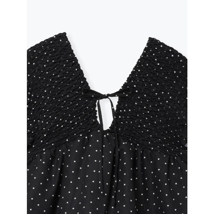 【WEB限定】シャーリングペプラムジャンパースカート | Re-J＆SUPURE | 詳細画像6 