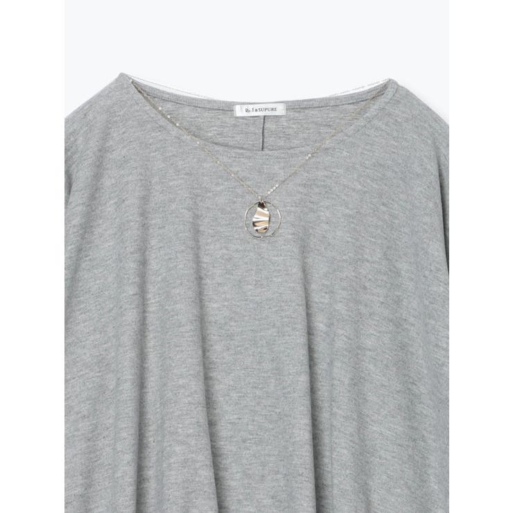 アクセサリー付き裾タックドルマンプルオーバー | Re-J＆SUPURE | 詳細画像24 