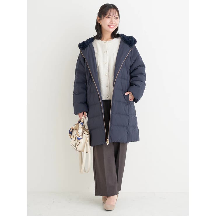 クルーネックカノコラメニットカーディガン | Re-J＆SUPURE | 詳細画像12 