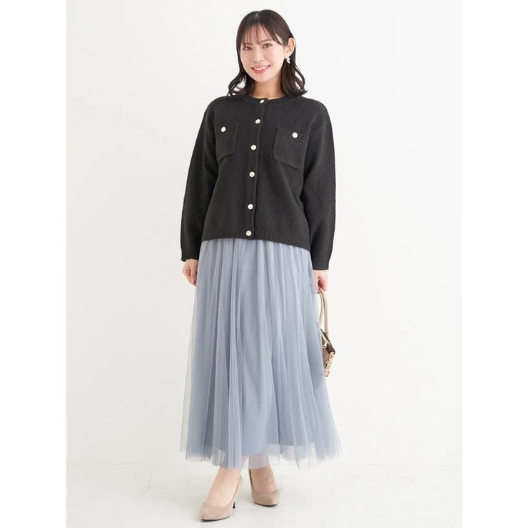 クルーネックカノコラメニットカーディガン | Re-J＆SUPURE | 詳細画像18 