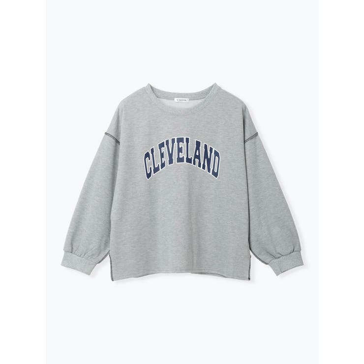 配色ステッチロゴプリントプルオーバー | Re-J＆SUPURE | 詳細画像19 