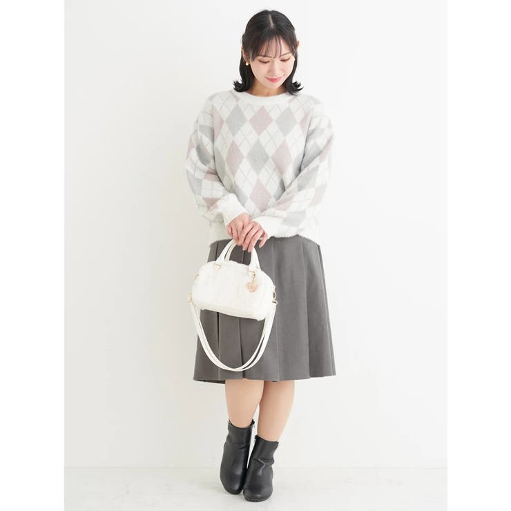 【Komachiコラボ】膝丈プリーツスカート | Re-J＆SUPURE | 詳細画像15 