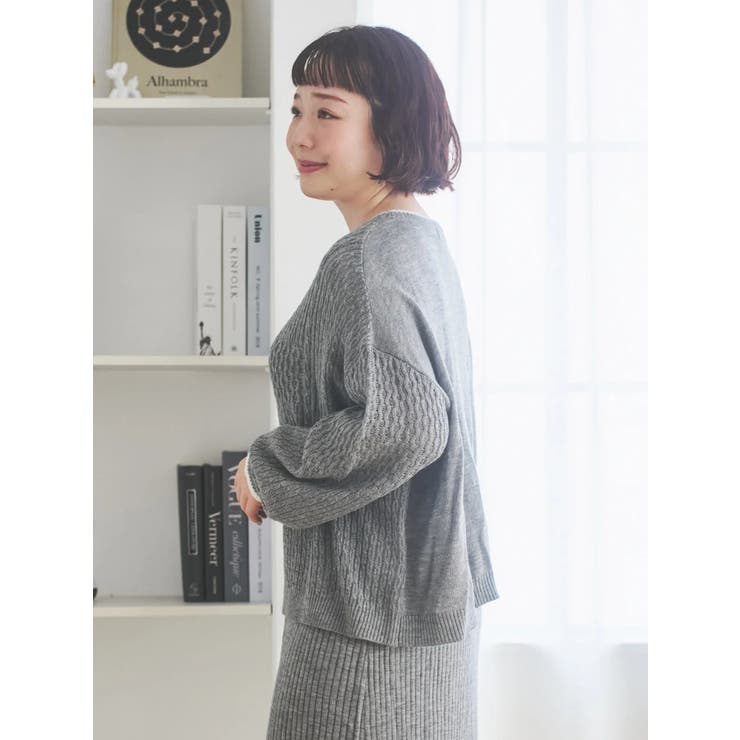 [SET]ニットトップス×ノースリワンピース | Re-J＆SUPURE | 詳細画像8 