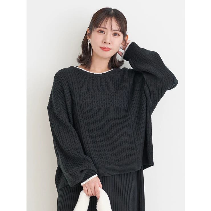 [SET]ニットトップス×ノースリワンピース | Re-J＆SUPURE | 詳細画像23 