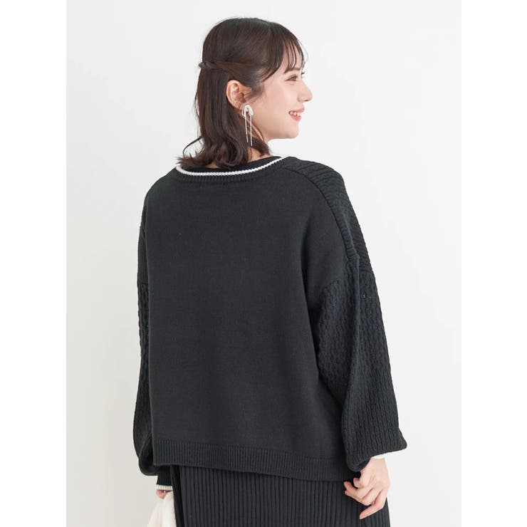 [SET]ニットトップス×ノースリワンピース | Re-J＆SUPURE | 詳細画像25 