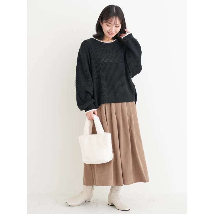 [SET]ニットトップス×ノースリワンピース | Re-J＆SUPURE | 詳細画像31 