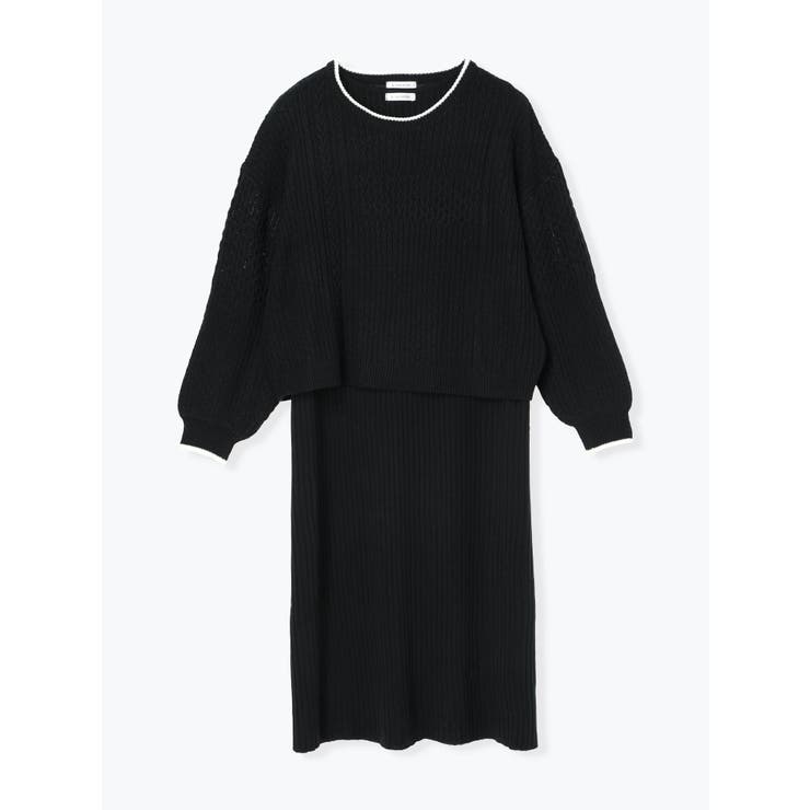 [SET]ニットトップス×ノースリワンピース | Re-J＆SUPURE | 詳細画像32 