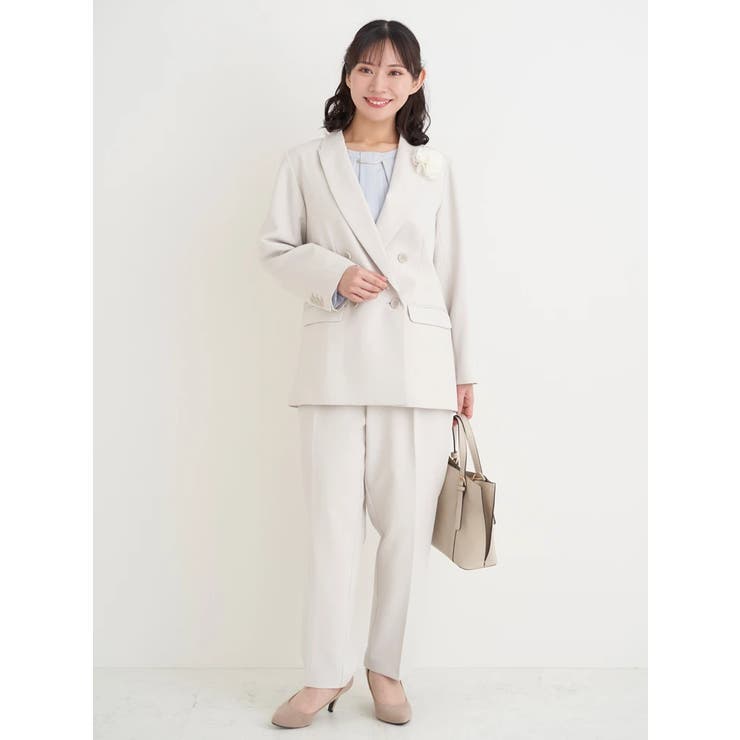 【Wクロス】テーパードパンツ(セットアップ可) | Re-J＆SUPURE | 詳細画像49 