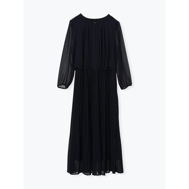 ［2WAY］シフォンジョーゼットプリーツワンピース | Re-J＆SUPURE | 詳細画像17 