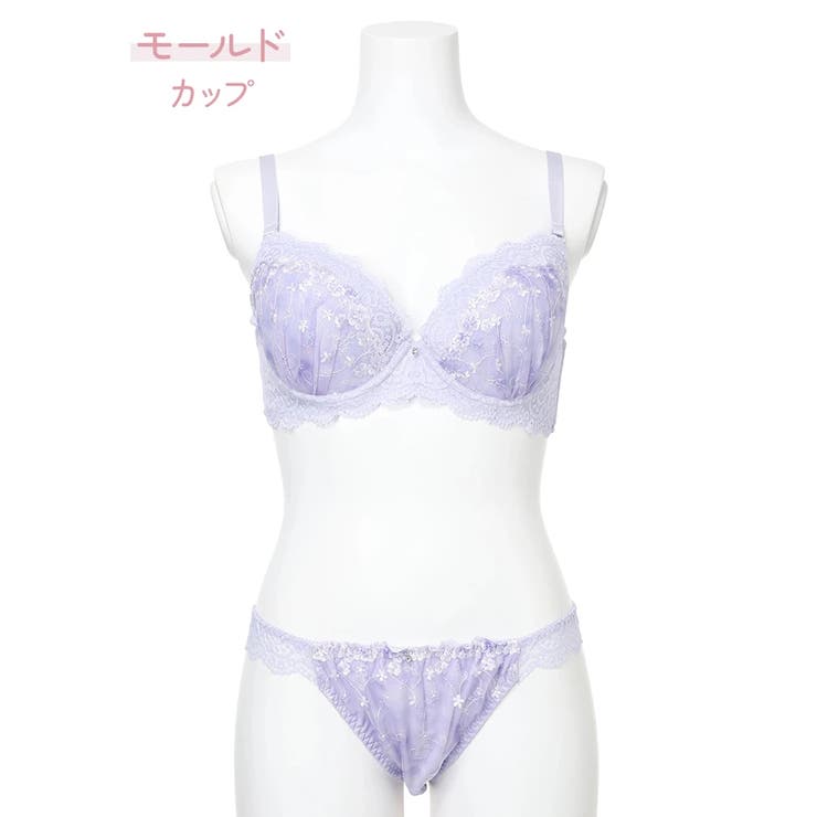 [D85-I95］グラデーションプリントブラ＆ショーツ(モールドカップ) | Re-J＆SUPURE | 詳細画像1 
