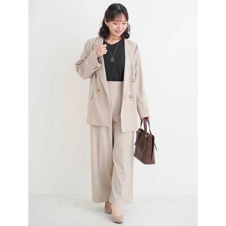 【Sasaki Mikiコラボ】ストレッチツイル Wテーラードジャケット | Re-J＆SUPURE | 詳細画像44 