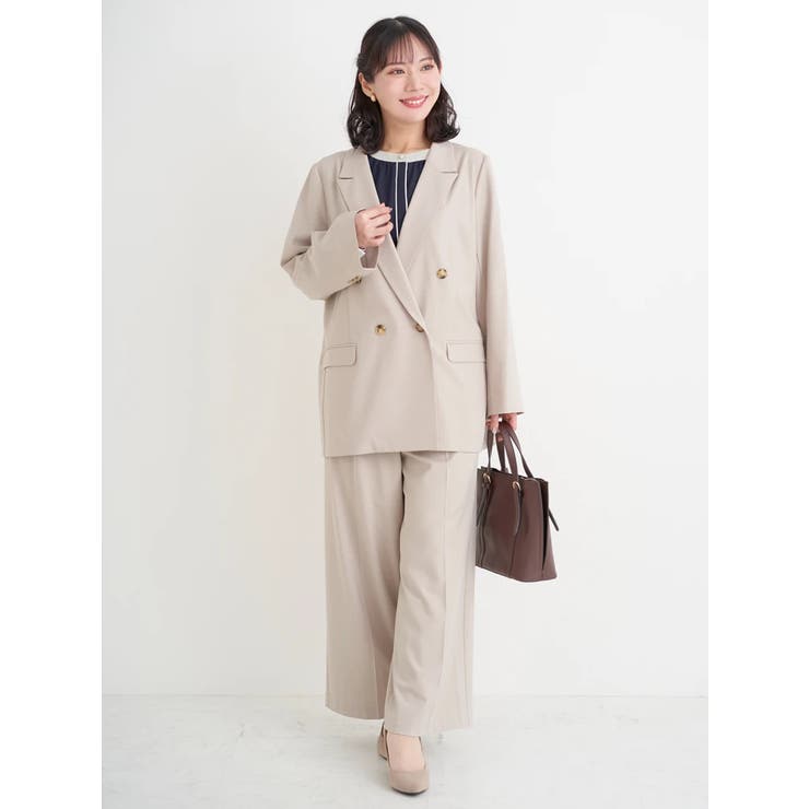 【Sasaki Mikiコラボ】ストレッチツイル Wテーラードジャケット | Re-J＆SUPURE | 詳細画像46 