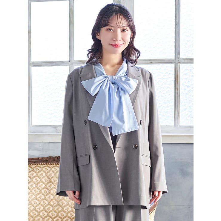 【Sasaki Mikiコラボ】ストレッチツイル Wテーラードジャケット | Re-J＆SUPURE | 詳細画像61 