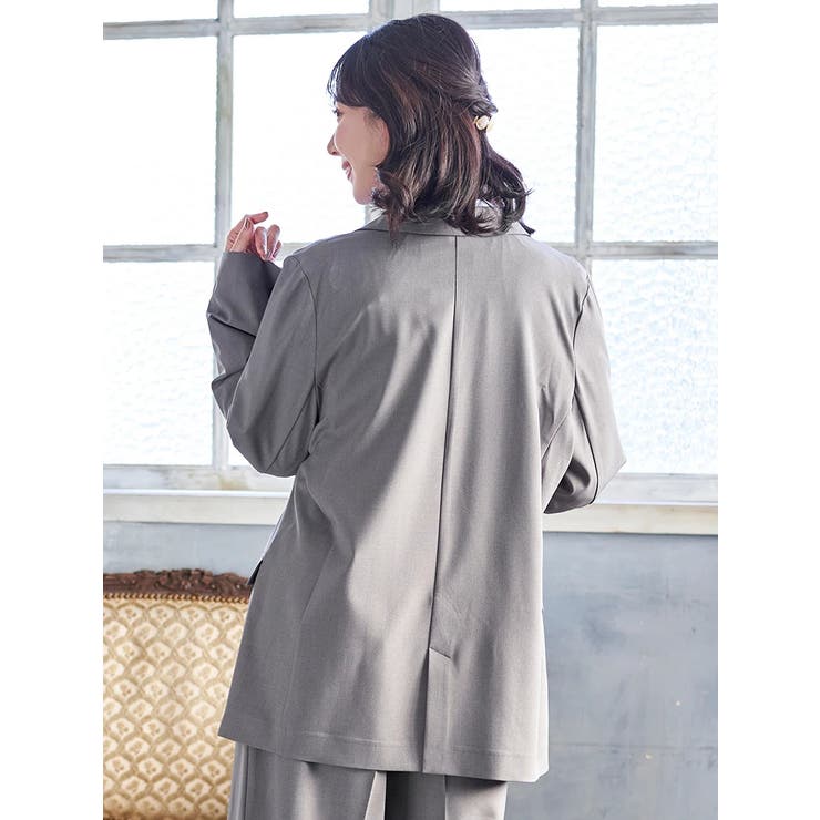 【Sasaki Mikiコラボ】ストレッチツイル Wテーラードジャケット | Re-J＆SUPURE | 詳細画像64 