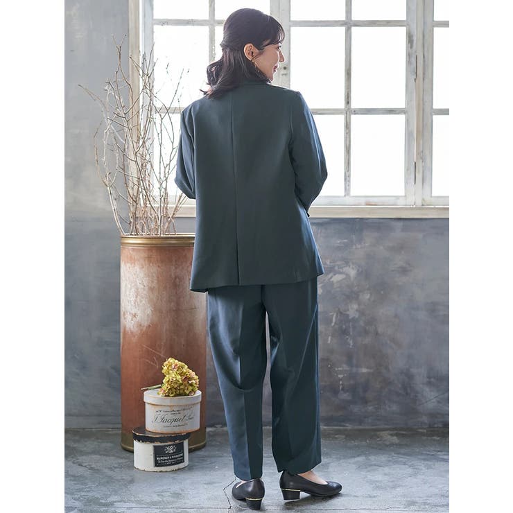 【Wクロス】Wボタンテーラードジャケット(セットアップ可) | Re-J＆SUPURE | 詳細画像9 