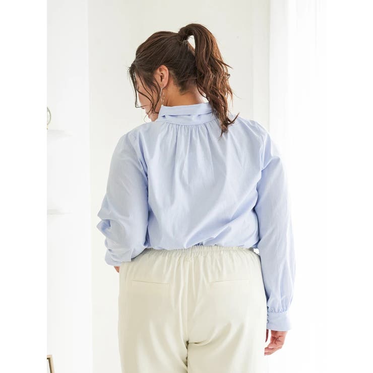 BIGリボンボウタイブラウス | Re-J＆SUPURE | 詳細画像4 