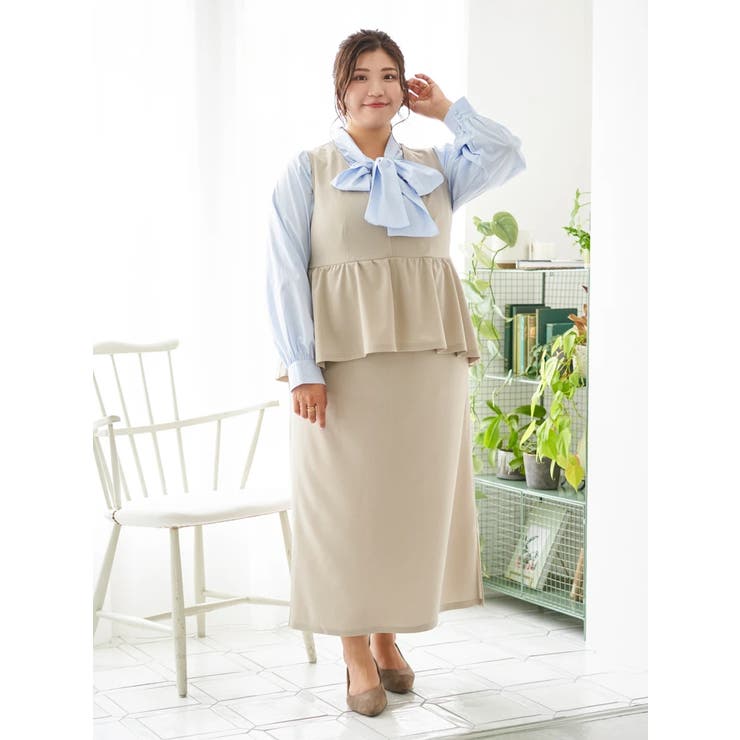 BIGリボンボウタイブラウス | Re-J＆SUPURE | 詳細画像14 