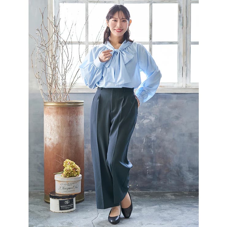 BIGリボンボウタイブラウス | Re-J＆SUPURE | 詳細画像55 