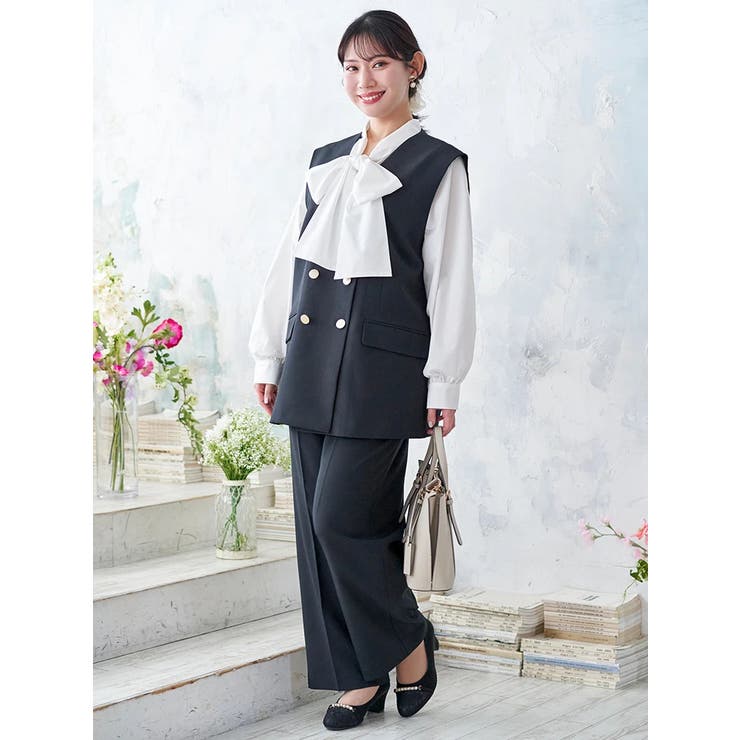 BIGリボンボウタイブラウス | Re-J＆SUPURE | 詳細画像73 