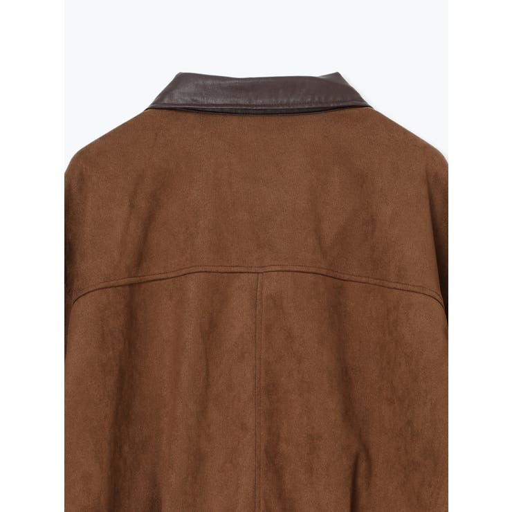 【WEB限定】フェイクレザー襟スエードポンチジャケット | Re-J＆SUPURE | 詳細画像25 