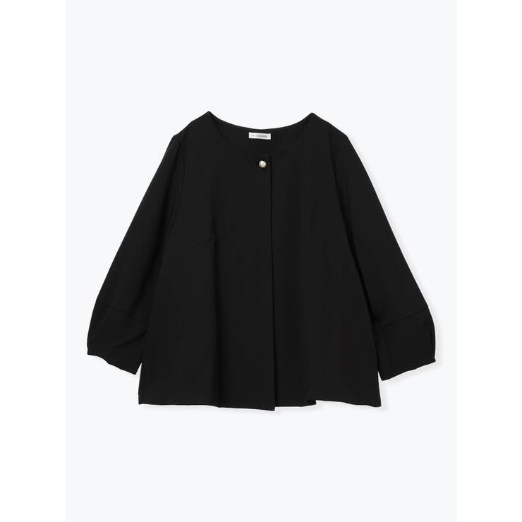 【マルチストレッチ】パールボタンポンチョジャケット(セットアップ可) | Re-J＆SUPURE | 詳細画像31 