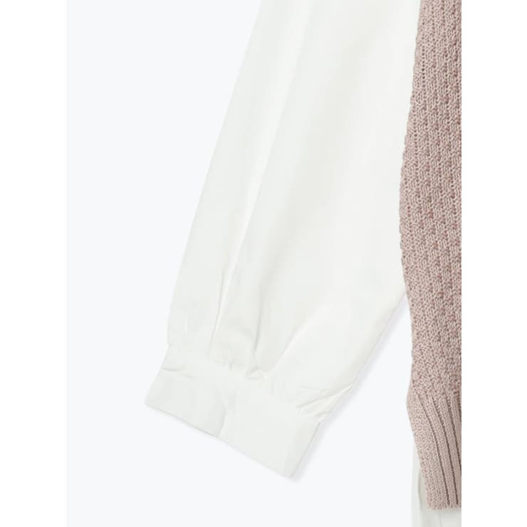 [SET]ケーブルニットベスト×バンドカラーシャツ | Re-J＆SUPURE | 詳細画像28 