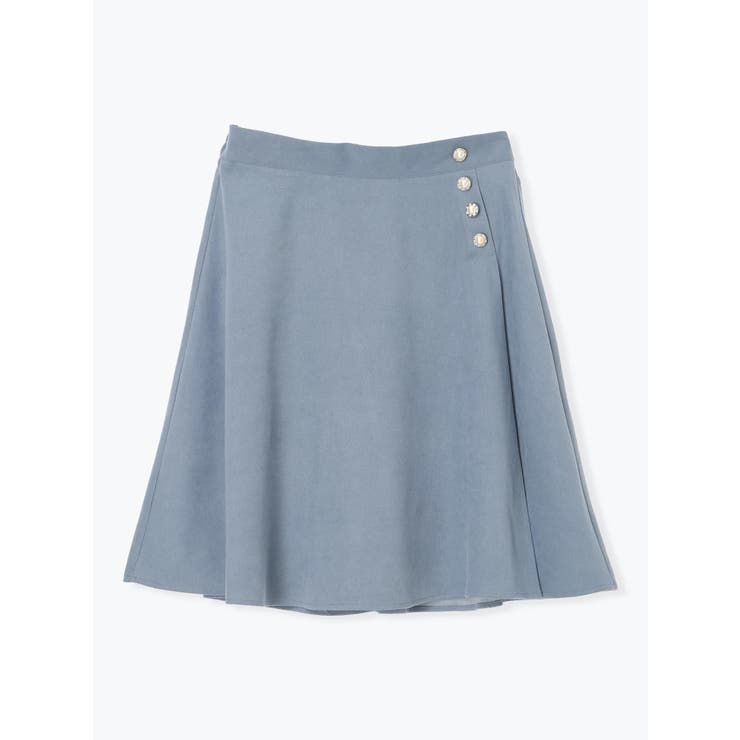 パールボタンフレア膝丈スカート | Re-J＆SUPURE | 詳細画像26 