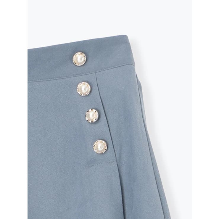 パールボタンフレア膝丈スカート | Re-J＆SUPURE | 詳細画像29 