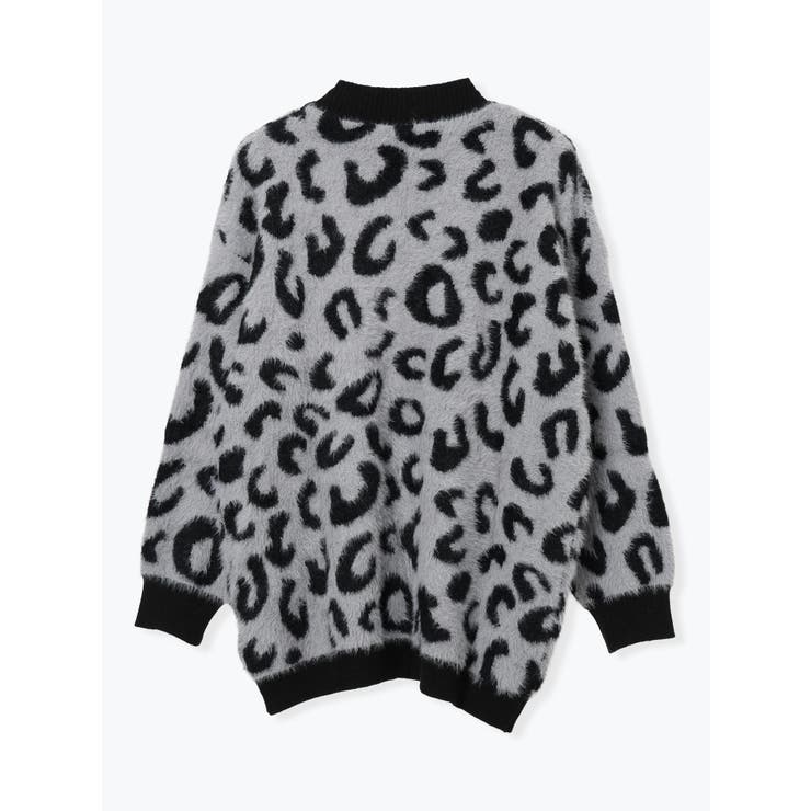 【WEB限定】レオパード柄シャギーニットカーディガン | Re-J＆SUPURE | 詳細画像15 