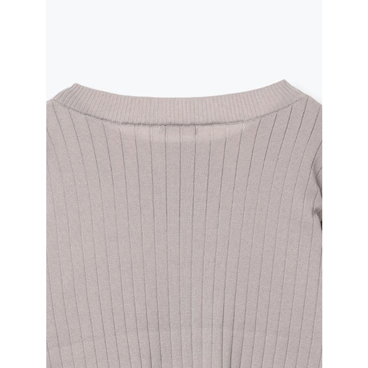 [SET]Vネックニットトップス×ノースリワンピース | Re-J＆SUPURE | 詳細画像10 