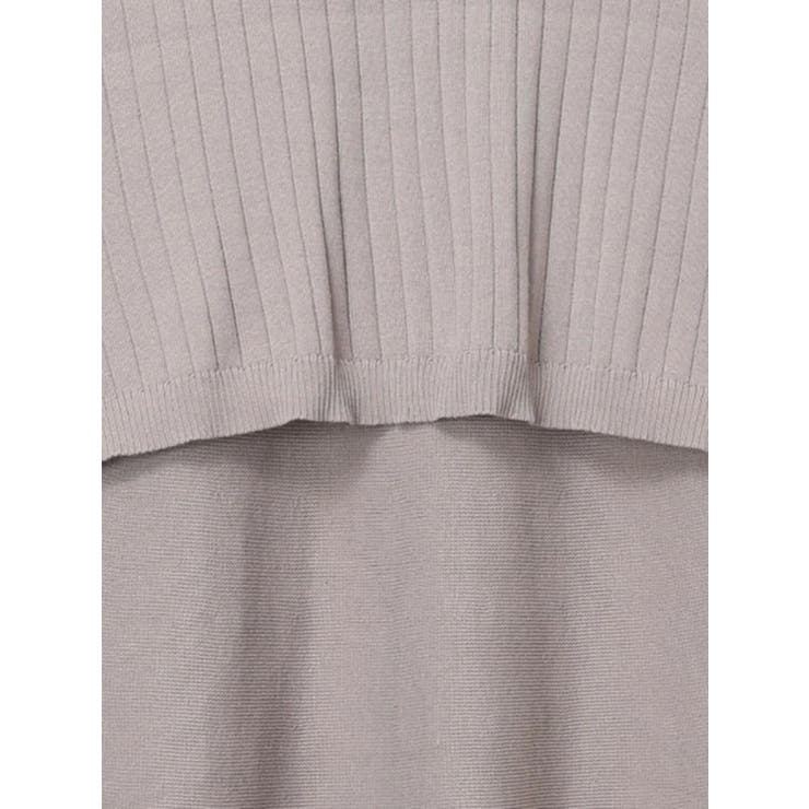 [SET]Vネックニットトップス×ノースリワンピース | Re-J＆SUPURE | 詳細画像11 