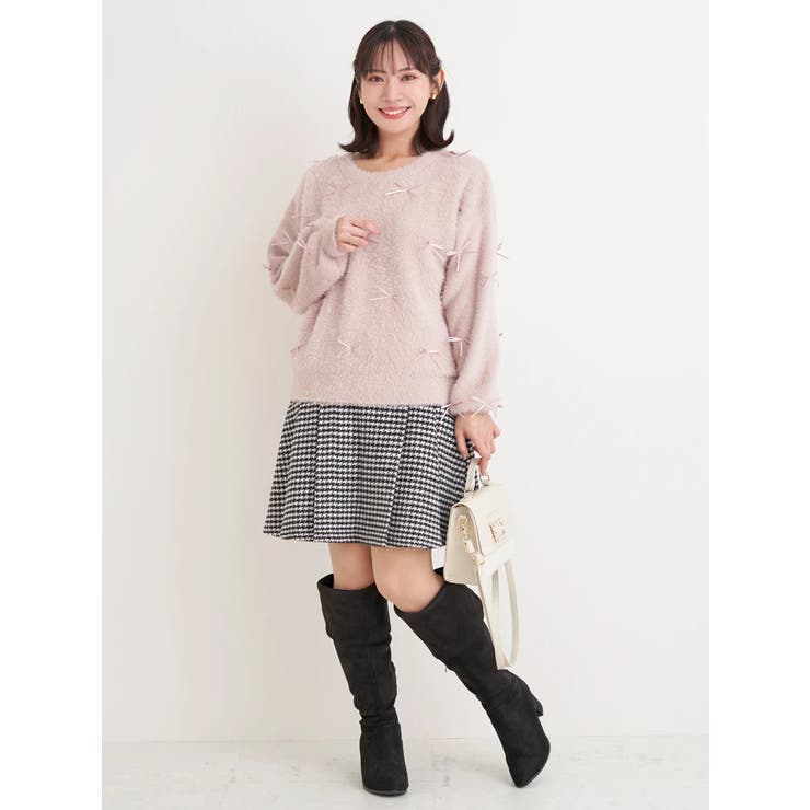 プチリボンフェザーニットプルオーバー | Re-J＆SUPURE | 詳細画像7 