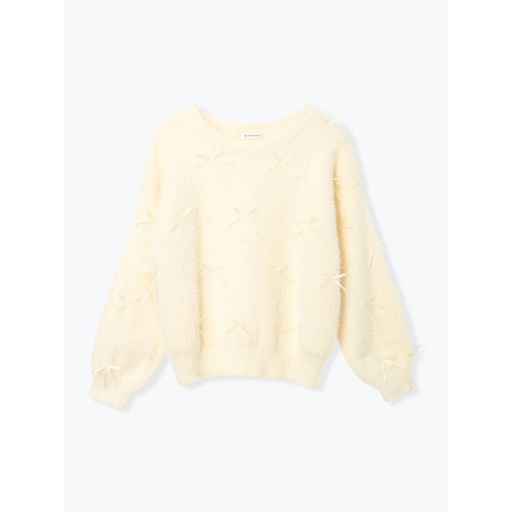 プチリボンフェザーニットプルオーバー | Re-J＆SUPURE | 詳細画像34 