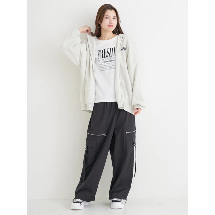 裏起毛BACKワッペンジップパーカー | Re-J＆SUPURE | 詳細画像5 