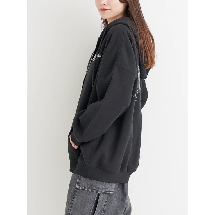 裏起毛BACKワッペンジップパーカー | Re-J＆SUPURE | 詳細画像11 