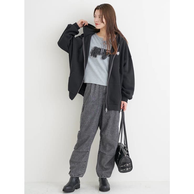 裏起毛BACKワッペンジップパーカー | Re-J＆SUPURE | 詳細画像13 